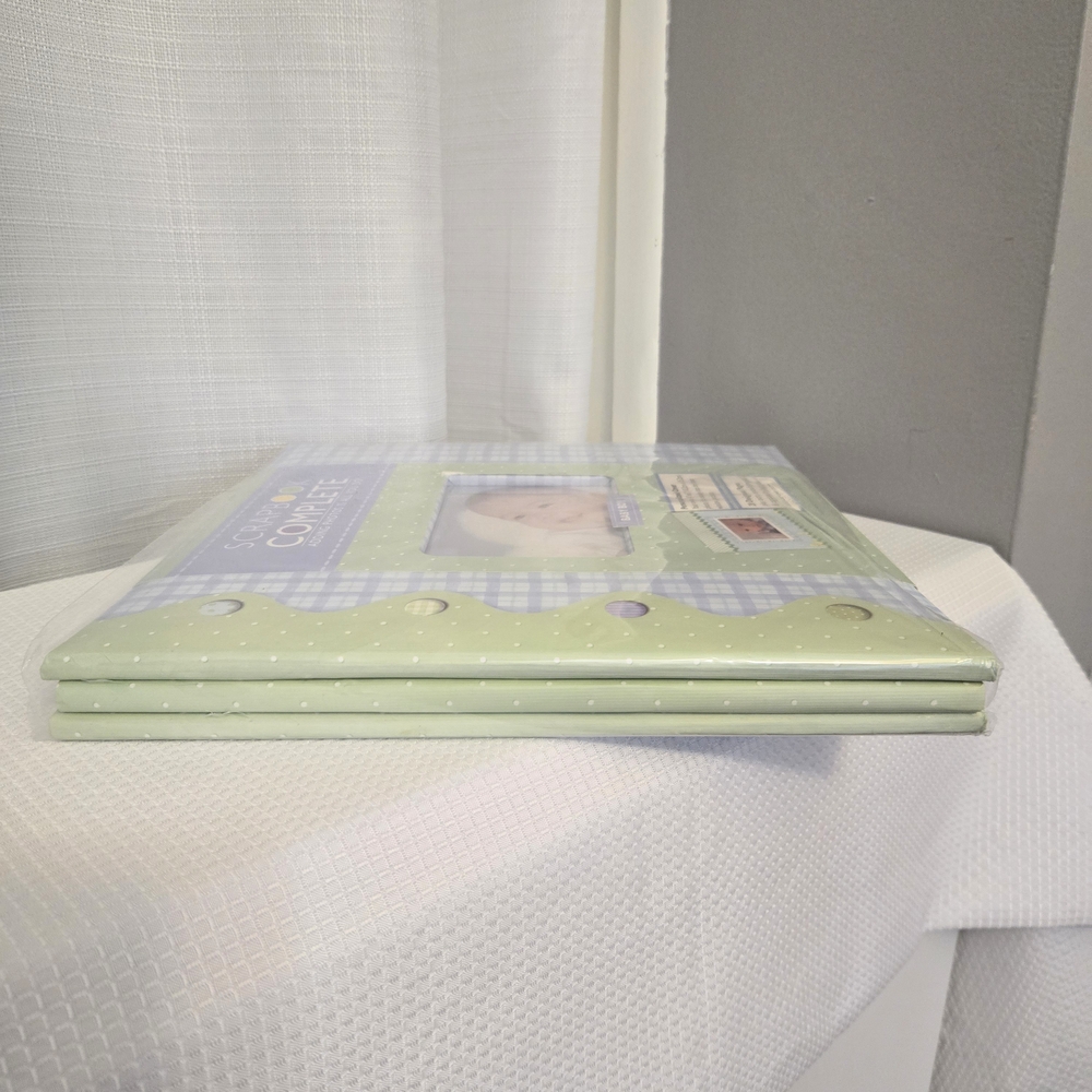 Tapestry Baby Boy Scrapbook Album 20 Page Little Pond Photo Memory 3D Stickers - Picture 4 of 15